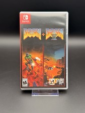 Doom + Doom 2 - Nintendo Switch - Limited Run - TESTED-FAST SHIPPING!