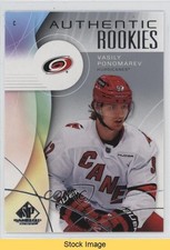 2024 Upper Deck SP Game Used Authentic Rookies Vasily Ponomarev #220 READ 0h93