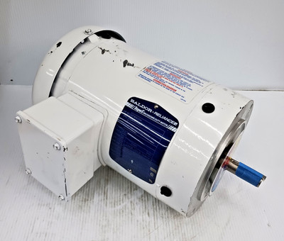 New Baldor 1 HP Ac Electric Washdown Motor 56C 1770 Rpm Tefc VEFWDM3546