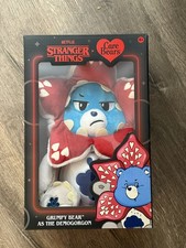 Netflix Stranger Things x Care Bears Grumpy Bear DEMOGORGON 12" Plush