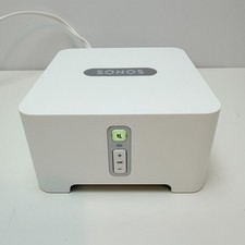 Sonos Connect Gen 1 Wireless Music Streamer White w/ Power Cord Flashing Green 3