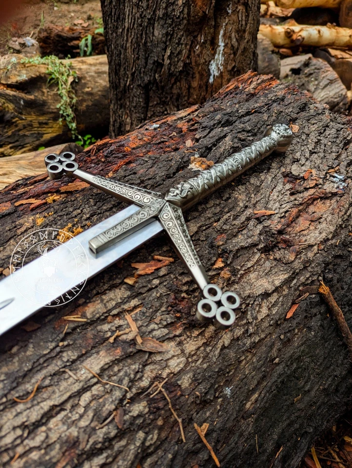 Scottish Claymore Sword Hand-Forged | Medieval Knight Replica | Viking Gift - Image 4 of 4