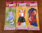 Vintage 1999 Barbie Fashion Outfit Totally Sports Set Lot of 3
