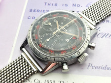Vintage Chronograph Jardur Bezelmeter Valjoux 72 In Excellent condition.SERVICED