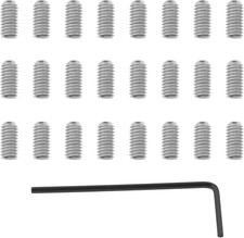 50 St&uuml;ck metrische Metall-Gitarrensteg-Sattel-H&ouml;henverstellschrauben, kompatibel