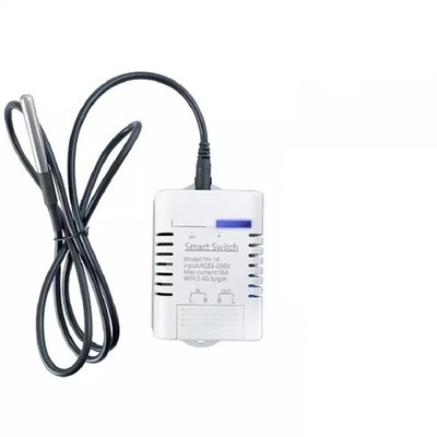 MHCOZY eWeLink 16A Smart Switch mit Temperatur- und Luftfeuchtigkeitsüberwachung, WiFi T