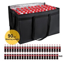 A X-Large Order Insulated Food Delivery Hot Bag Catering Grocery L23xW14 H15"