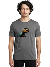 T-Rex-7 Mens Graphic Tee, 100% Cotton, Casual Summer Wear
