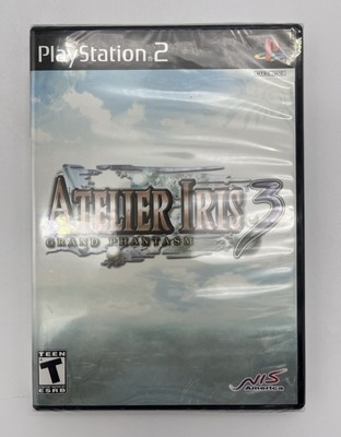 Atelier Iris 3: Grand Phantasm (PlayStation 2, 2007) Brand New: Factory Sealed