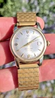Vintage OMEGA Seamaster Calendar Automatic Gold Case Vintage Men’s Watch