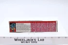 Kup Action Figure Tech Spec 1986 Vintage Hasbro G1 Transformers