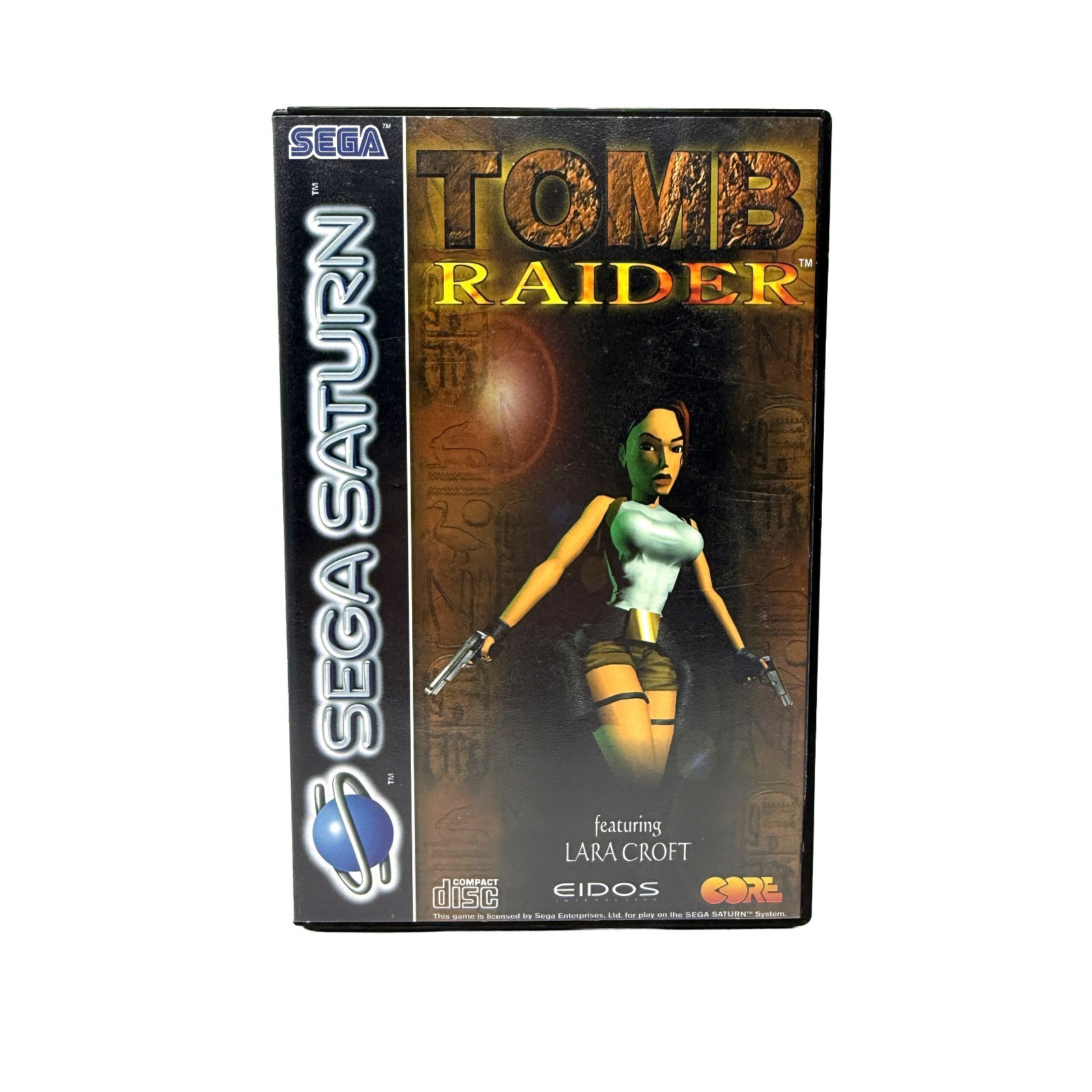 Tomb Raider Sega Saturn COMPLET PAL CIB