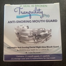 TRANQUILITY PRO Adjustable Mouthpiece Anti-Snoring Mouth Guard Stop Snoring