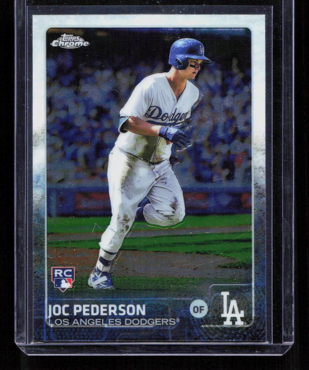 Joc Pederson 2015 Topps Chrome #129 Rookie