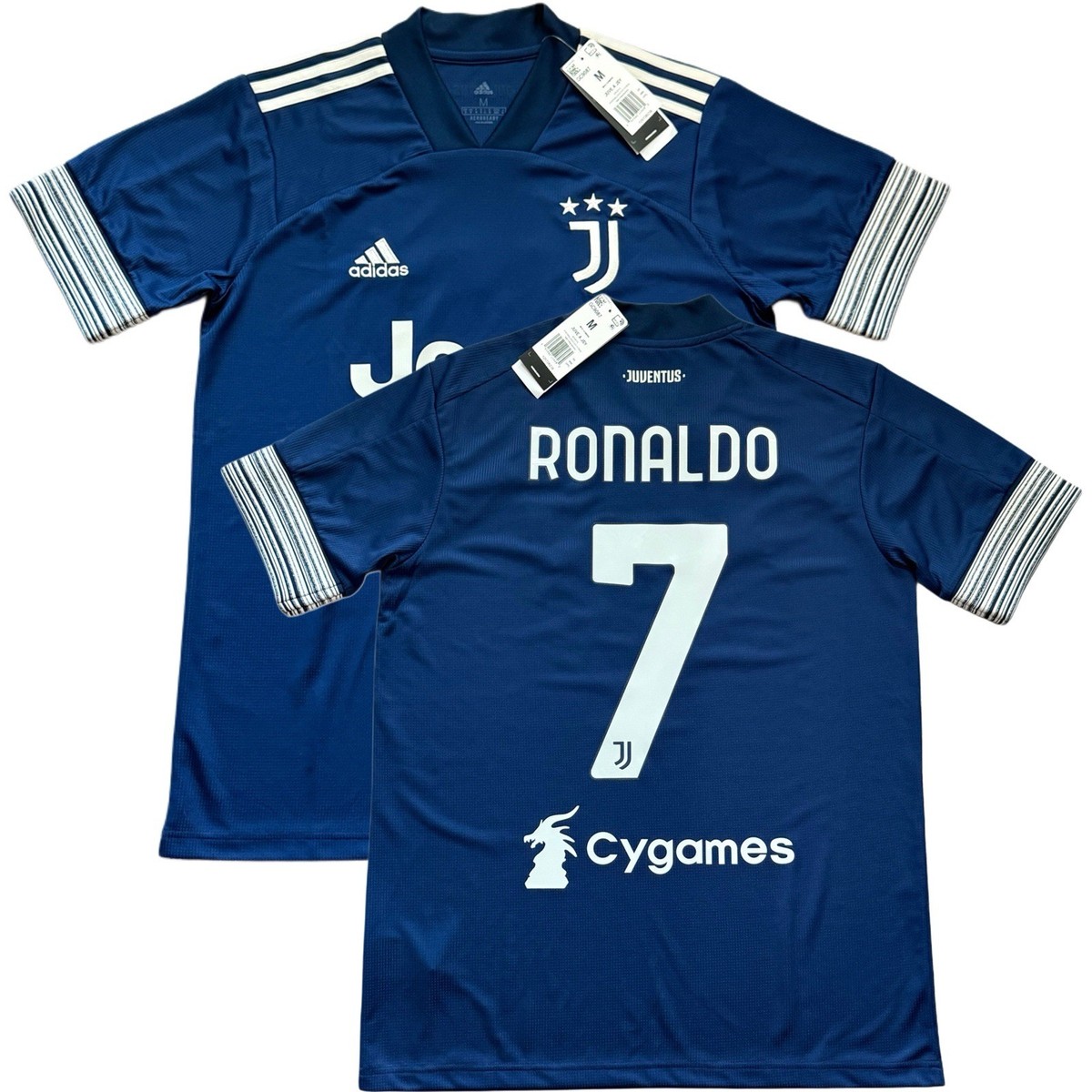 2020/21 Juventus Away Jersey #7 Ronaldo Medium adidas