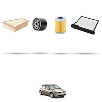 Hoffcar Set Service - 4 Filter Kompatibel Mit Renault MéGane II 1.9 DCI 88Kw