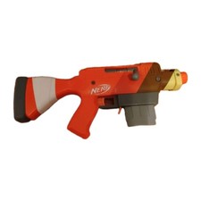 Nerf Fortnite HR Rotating Bolt Action Blaster Good Condition Missing Silencer