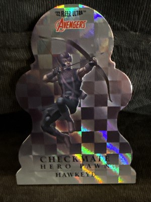 2022 Fleer Ultra Avengers Checkmate Hero Pawn #CP-3 Hawkeye