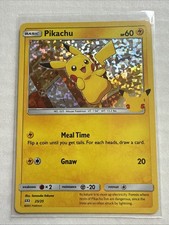 2021 Pokemon McDonalds 25th Anniversary Pikachu 25/25 HOLO