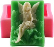 Handmade Soap Silicone Bakeware Moulds Fairy DIY Chocolate Polymer Clay Molds Ca