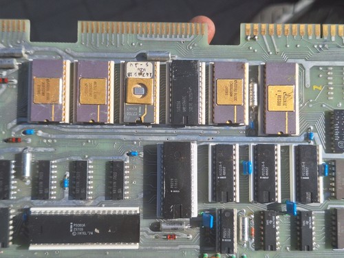 P8080A Intel Gold Cerdip Sycor Printer Cpu Board Gold Recovery - 第 1/3 張圖片