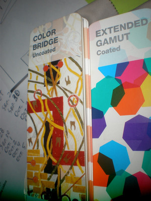 NEW Pantone THE PLUS SERIES Color Bridge Guides Coated & Uncoated COLOR GUIDE