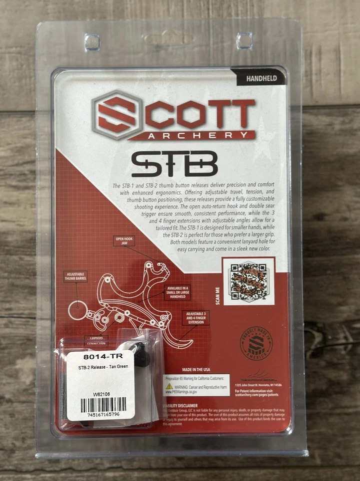Scott STB-2 Thumb Button Release - Image 2 of 2