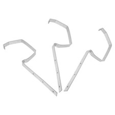 3 Pcs Halterung Dachrinne Metall-dachrinnenhalterungen Regenrinnenverl&auml;ngerung