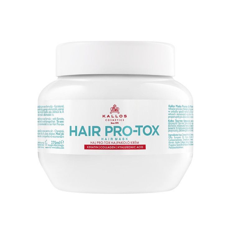5998889515942 Маска для волос Kallos Hair Pro-Tox маска для волос с кератином и коллагеном 3090₽