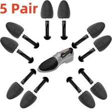 5 Pair (10pcs) Plastic Shoe Tree Keepers for Men Shoes Stretcher Shaper