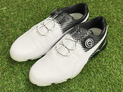 Puma TitanTour Ignite Disc Golf Shoes | White/Black | 7.5 US | Special Edition
