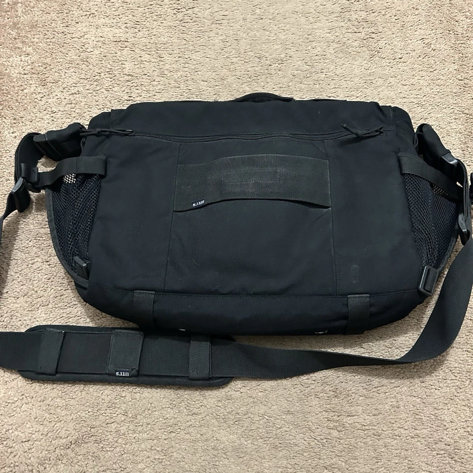Bolso Mensajero 5.11 Tactical 511 Rush Entrega Rápida Mike (Negro) Foto 2 de 4