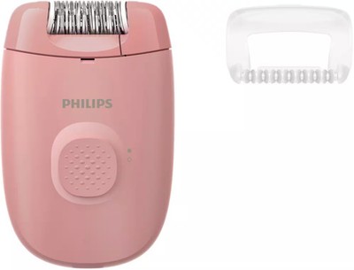Philips - Compact Hair Removal Epilator Series 2000 for Women - Corded with 1...