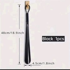 1 PC Extra Long flexible Plastic Shoe Horns Do Not Require Bending Durable Shoe 