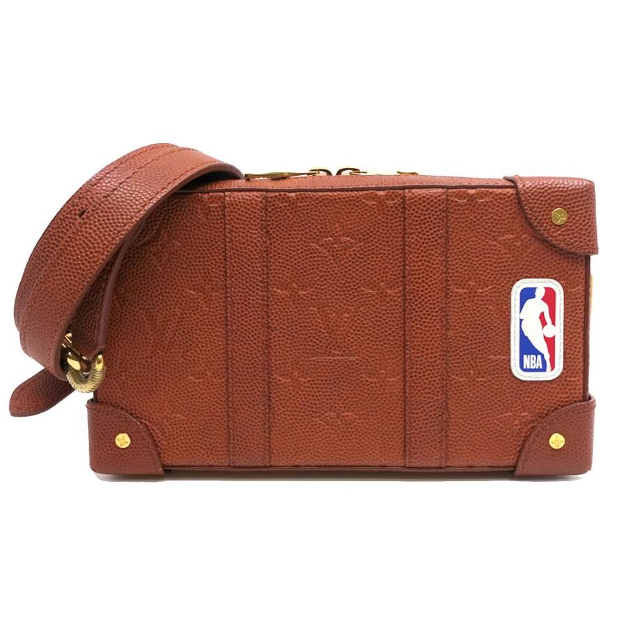 Louis Vuitton Soft Trunk LV X NBA M80549 Brown Shoulder Bag Men | eBay
