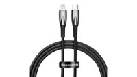 Kabel Baseus CADH000001 Lightning - USB-C Pd 20W 480Mb/S 1M - Czarny