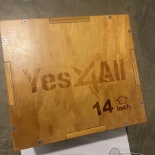 Yes4All 3-in-1 Wooden Plyo Box - Plyometric J...