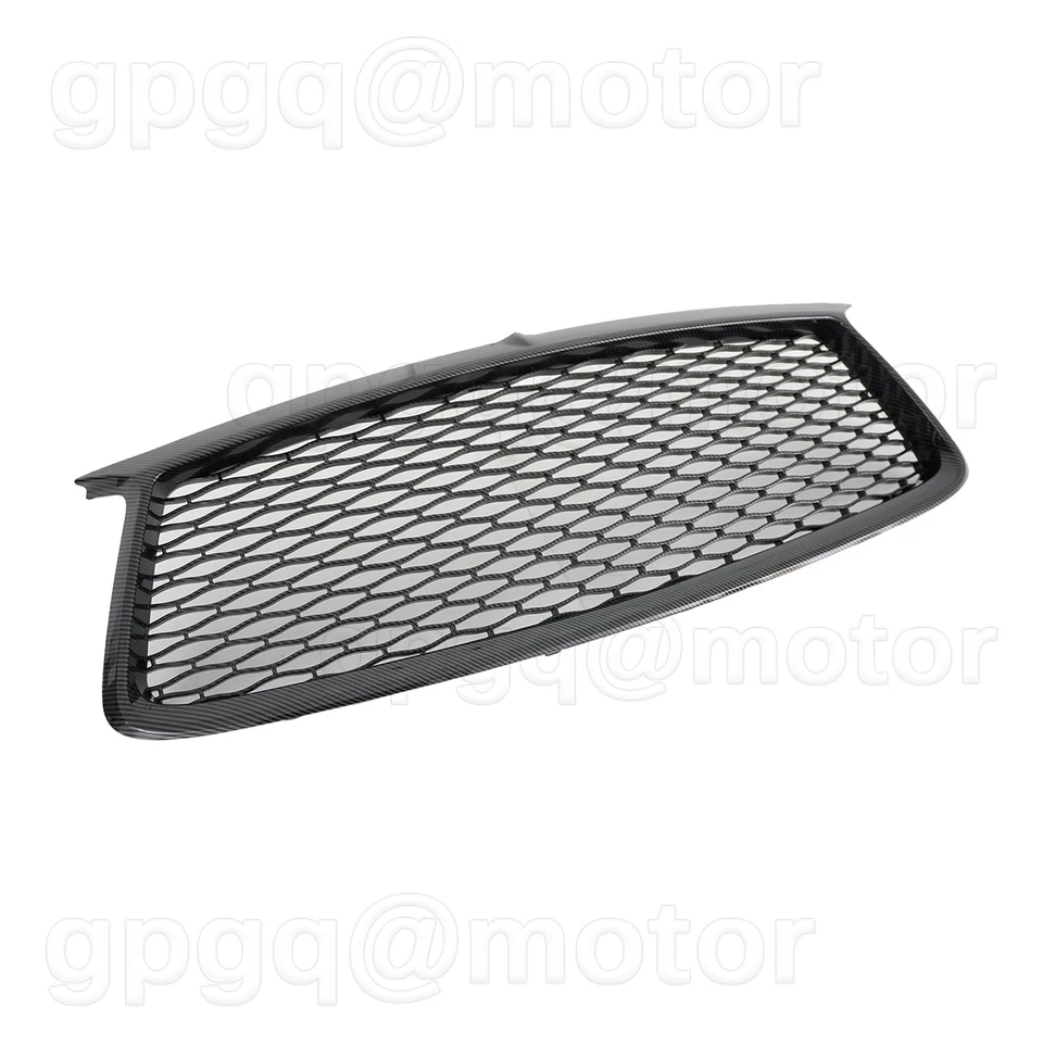 Parachoques delantero negro para Infiniti Q60 Coupé 17-21 contorno cubierta superpuesta Foto 4 de 4