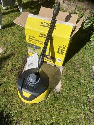 KÄRCHER T5 Racer Flächenreiniger mit 1 Verlängerungskasten K2-K7 sehr guter Zustand * mehr Kärcher
