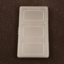 x2 Official Nintendo Game Boy Advance 3 Slot Plastic Cartridge Holder Case GBA