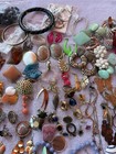 Vintage Jewelry Lot Fabulous 1980s More Estate Jewelry Junk Crafters Retro — photo 8