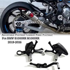 Juego trasero ajustable reposapiés 2026 para BMW M1000RR S1000RR 2019-2025