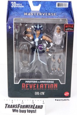 Heman MOTU Masterverse Actions Evil-Lyn Revelation Sealed MISB MOSC