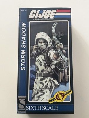 Sideshow Exclusive G.I. Joe Storm Shadow 1/6 Scale Figure Complete