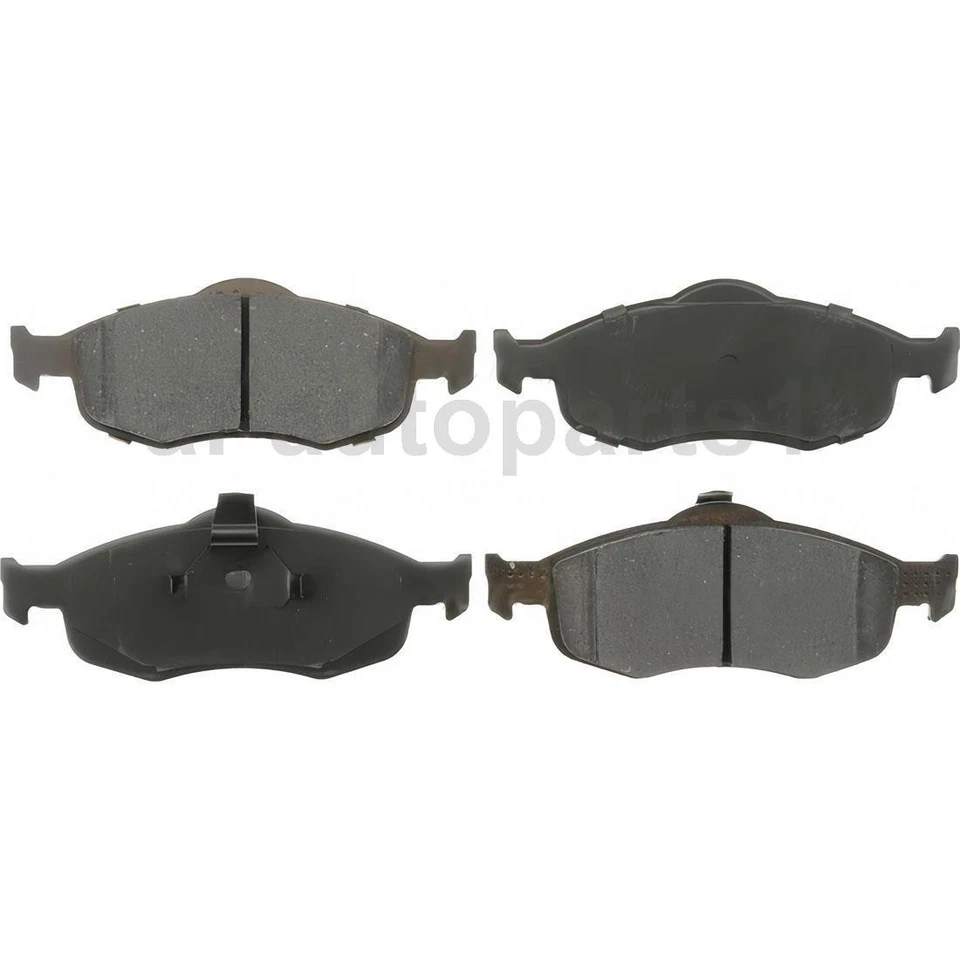 Rotores de freno delanteros traseros + Kit de pastillas de freno para Ford Contour 2000 1999 1995 1996 Foto 2 de 4