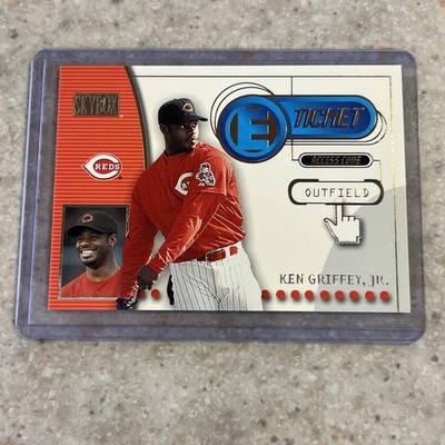 2000 Skybox Ken Griffey Jr. E Ticket #8ET Reds