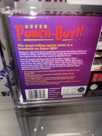 Vintage 1995 Super Punch Out SNES Video Game PAL -UK Version Graded VGA 95 🔥