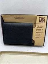 Tex Tan - Genuine Leather Tri-fold Wallet