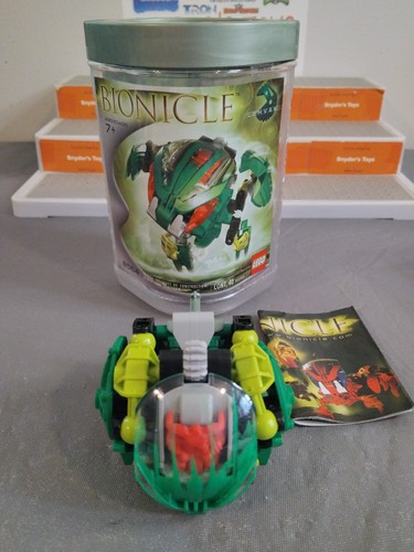 LEGO Bionicle Bohrok - LEHVAK 8564 komplett Build Figur mit Kanister 2002