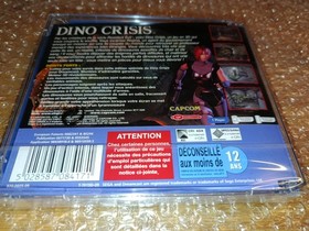 Dino Crisis Dreamcast Rare Version PROMO Pal Fran&ccedil;ais Neuf sous blister - Notice